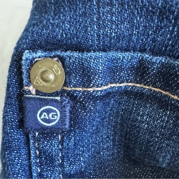 AG Adriano Goldschmied “The Angel” Bootcut Jeans Womens 31R DarkWash Made in USA - Picture 7 of 11